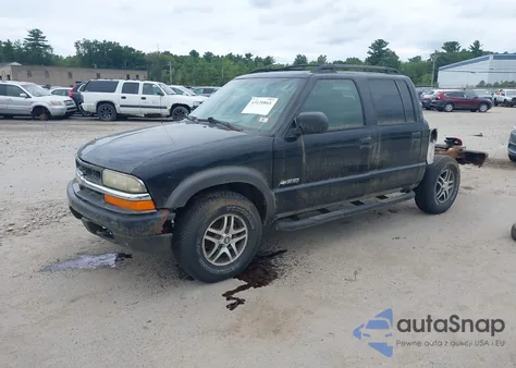 2004 Chevrolet S Truck S10 from USA, damaged, VIN 1GCDT13X34K100465